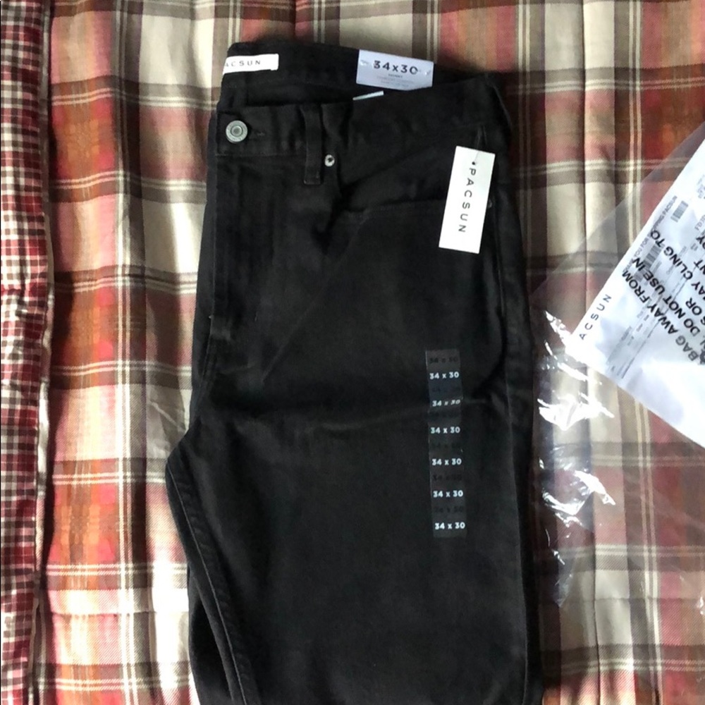 Black Pacsun Skinny Jeans Size 34x30
